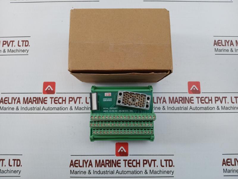 Termination Board Interface Module Umks-Ec38/48-Aio/Mk3ds-Xol By Phoenix Contact