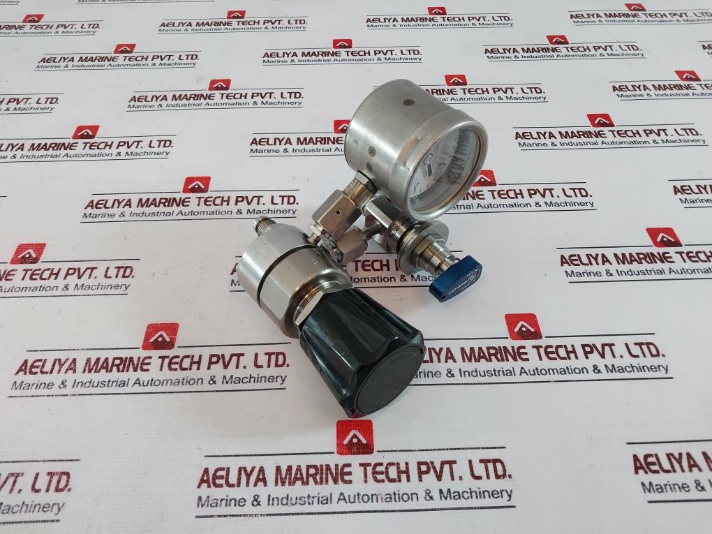Tescom 44-2262-r92-875 Pressure Regulator/Switch Assembly, 316L Stainless Steel