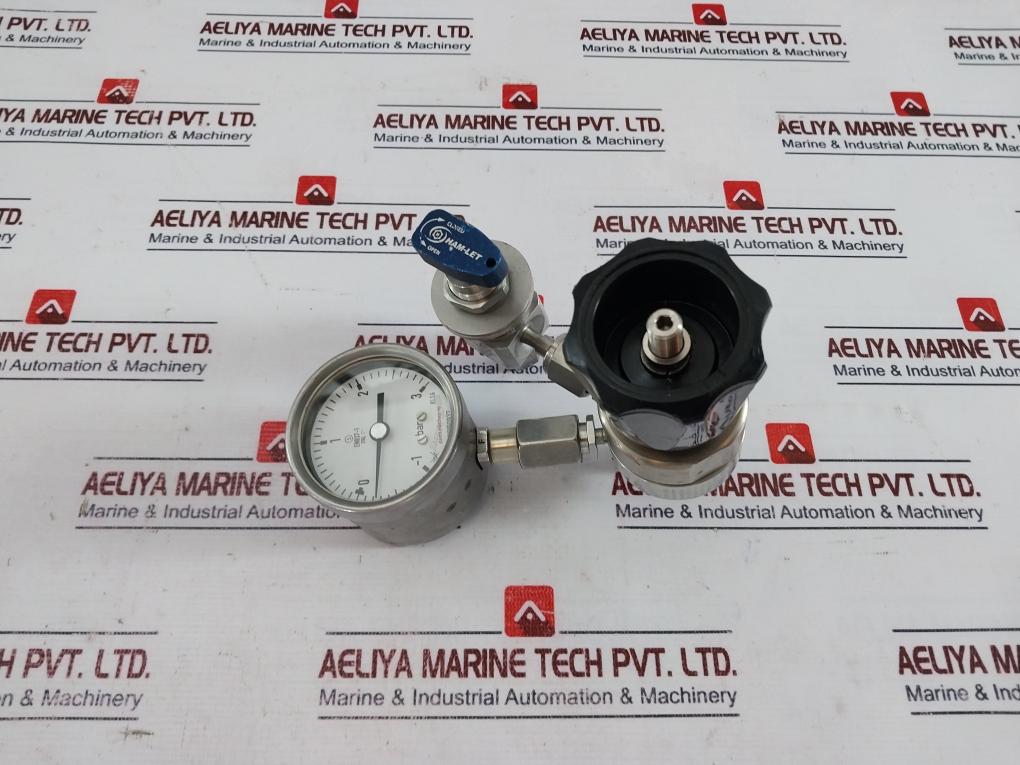 Tescom 44-2262-r92-875 Pressure Regulator Hm20A-4Vklq-gf4-sp-300Psi