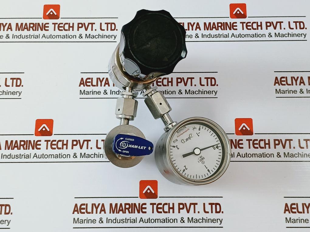 Tescom 44-2262-r92-875 Pressure Regulator, En837-1, 316L