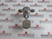 Tescom 44-3262Hrw3-853 Pressure Regulator With Pressure Gauge En837-1