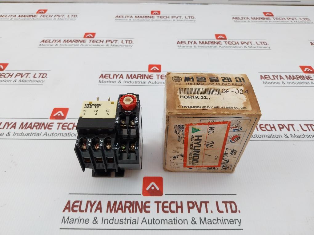 Thermal Overload Relay Hor 1k 32 By Hyundai 660v - 230 Gm