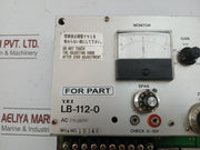 Thermo-Transmitter -10 To +10 V Part No. Y.E.I Lb-112-0