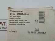 Thermostat For Wall Mounting 230 Vac Oj Electronics Mtu2-1991