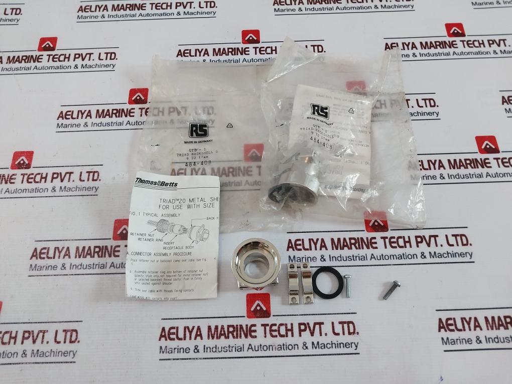 Thomas & Betts M178Sr-70 Metal Shell Connectors For Size 16 Contact