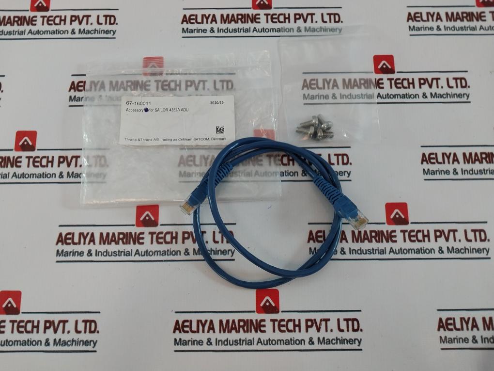 Thrane & Thrane 67-160011 Ethernet Cable For Sailor 4352A Adu E210567 Awm 2835 60Â°C