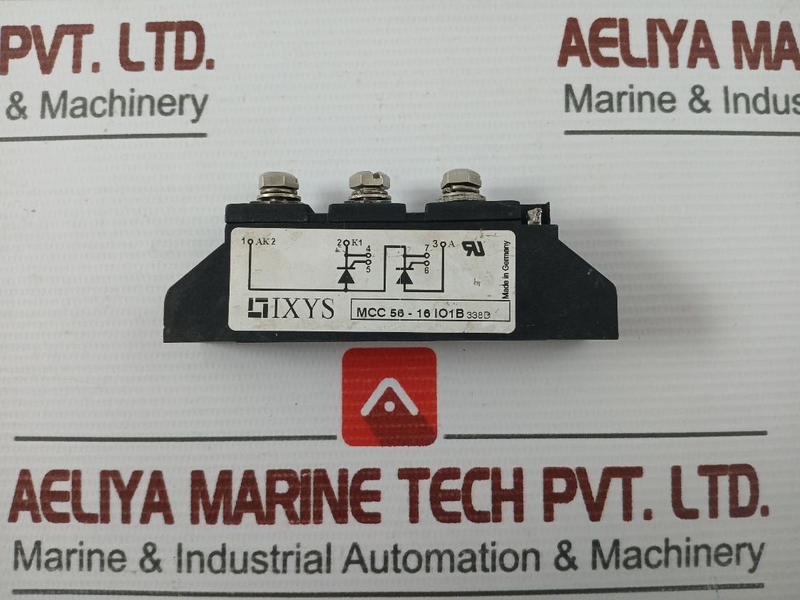 Thyristor Module Part No: Mcc 56-16Io1B Brand Ixys