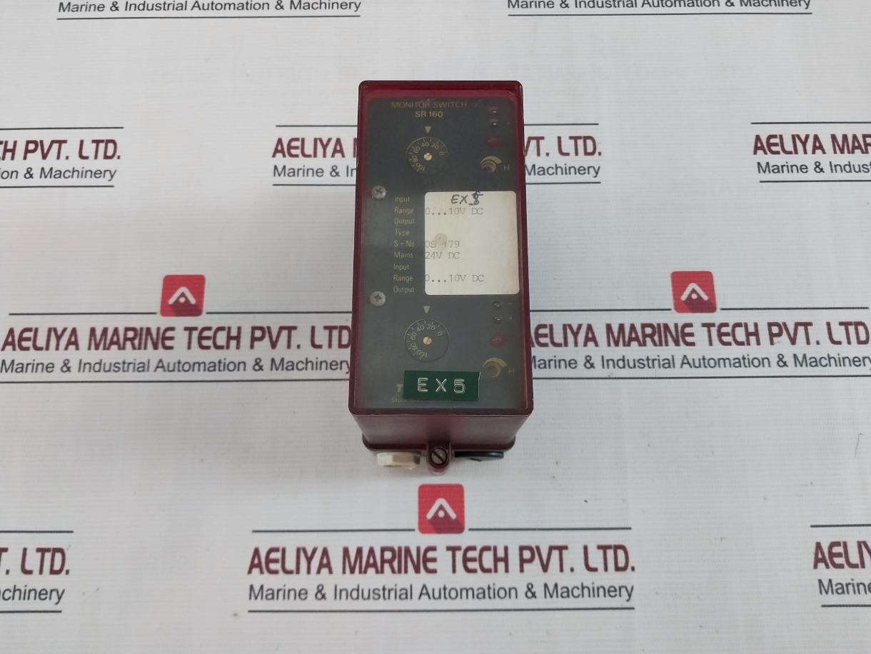 Tillquist Sr 160 Monitor Switch 24Vdc Input: Ex5