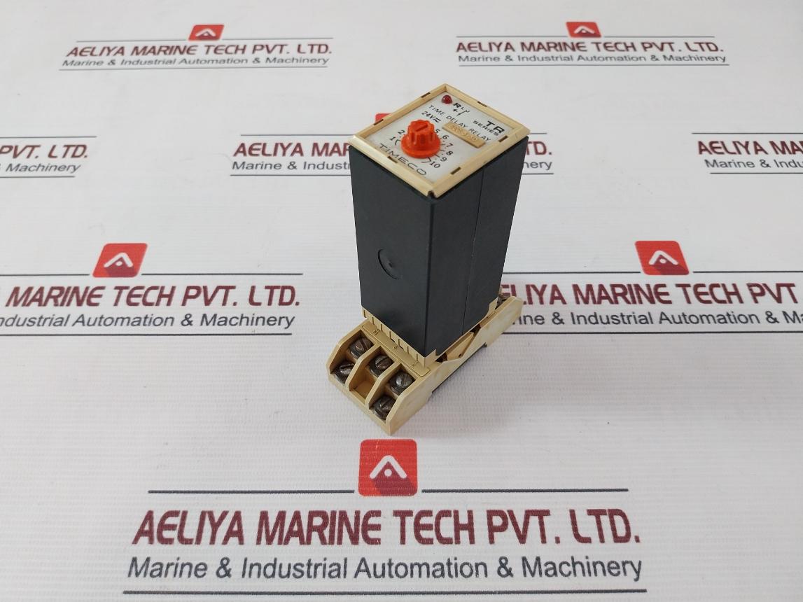 Timeco Tra 45 Time Delay Relay Module With Base Seg. 3-30 1500Va ...