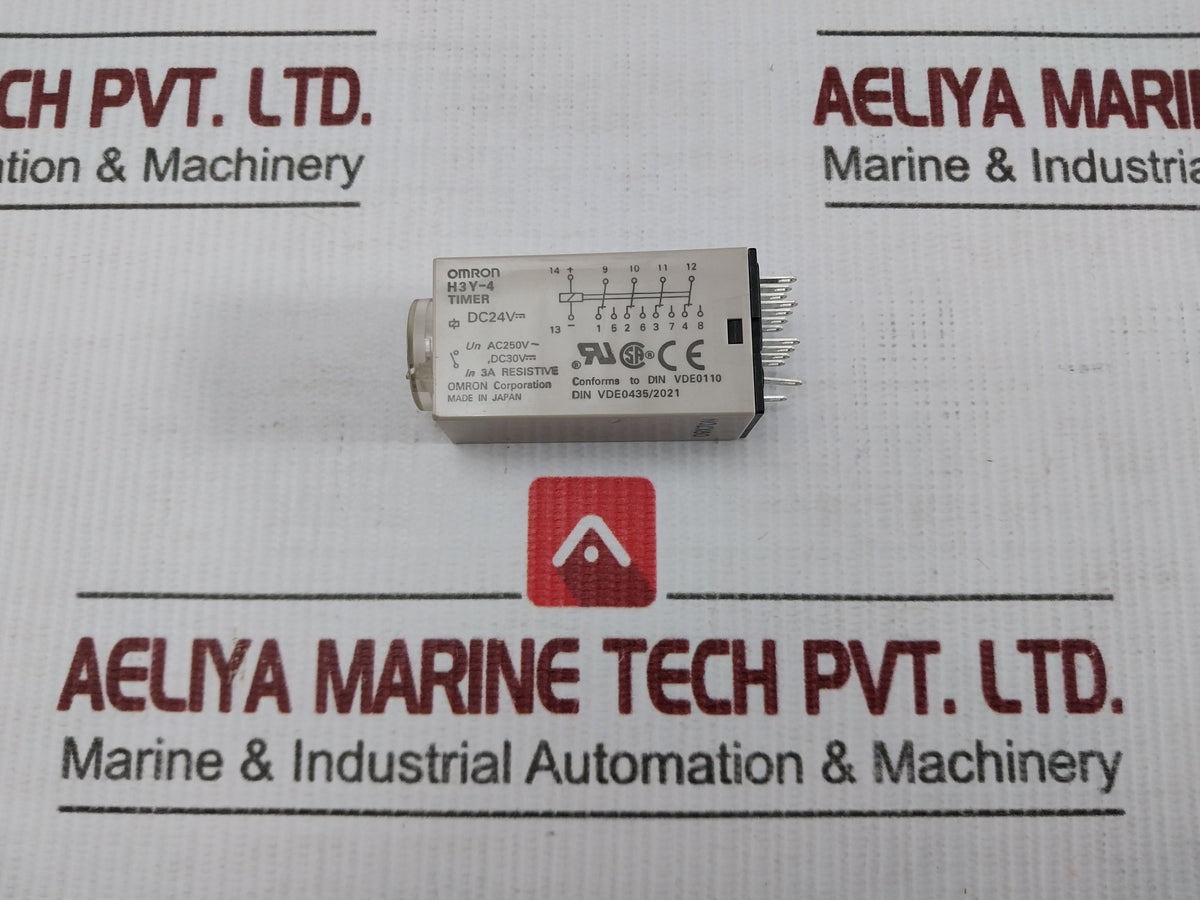 Timer-Relay-Dc-24v-0-To-30-Sec-Omron-H3y-4-1