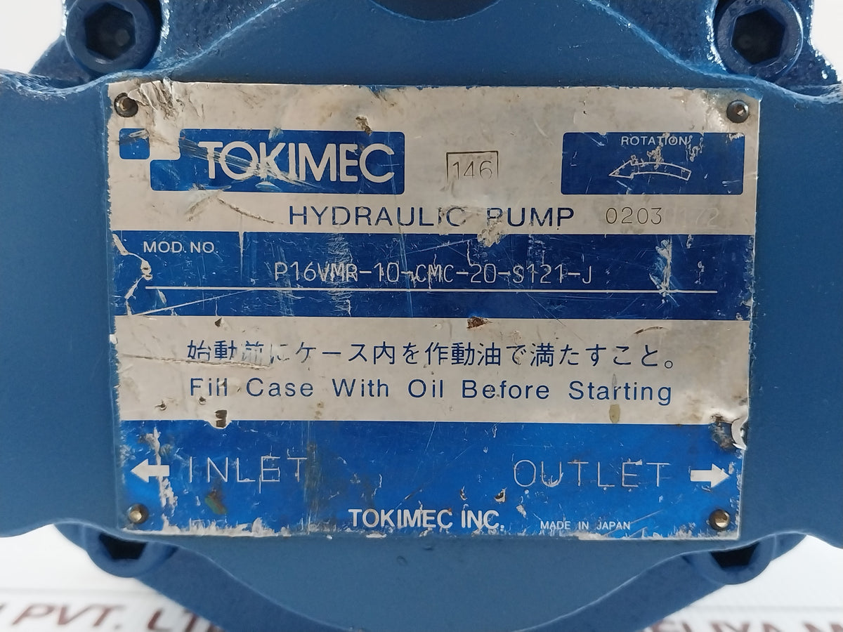 Tokimec P16Vmr-10-cmc-20-s121-j