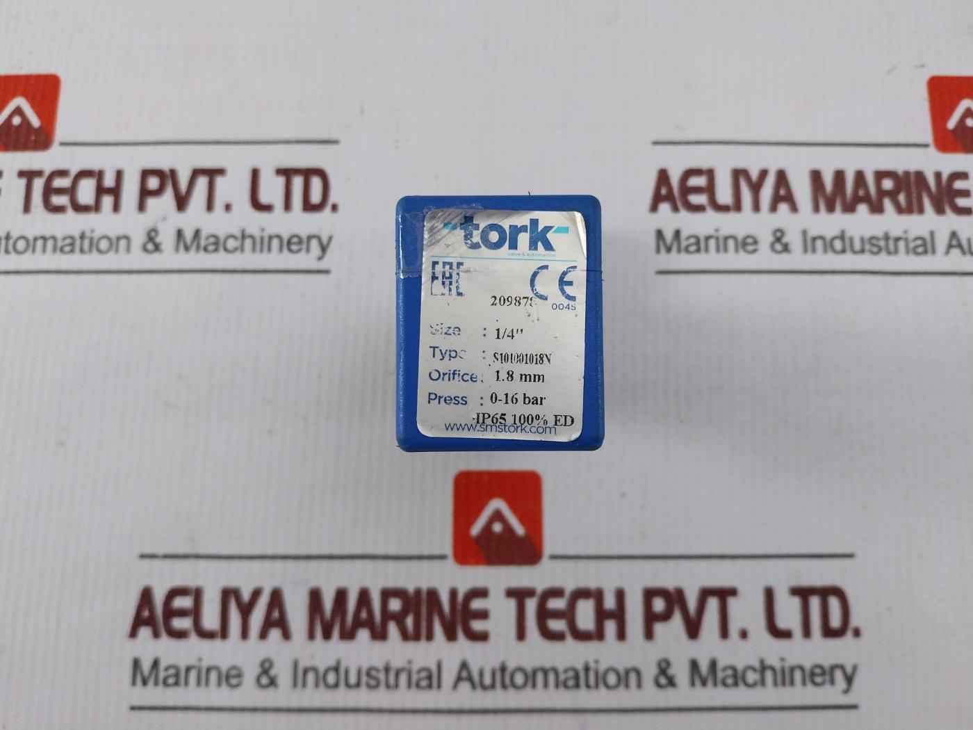 Tork S101001018N Solenoid Valve Ip65 50/60 Hz 230V