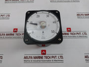 Toshiba Sf8-a Dc Ammeter Jis C 1102 4-al 0-50 A 500V 50Mv B9063Qd 0.14?