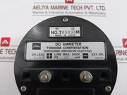 Toshiba Sf8-a Dc Ammeter Jis C 1102 4-al 0-50 A 500V 50Mv B9063Qd 0.14?