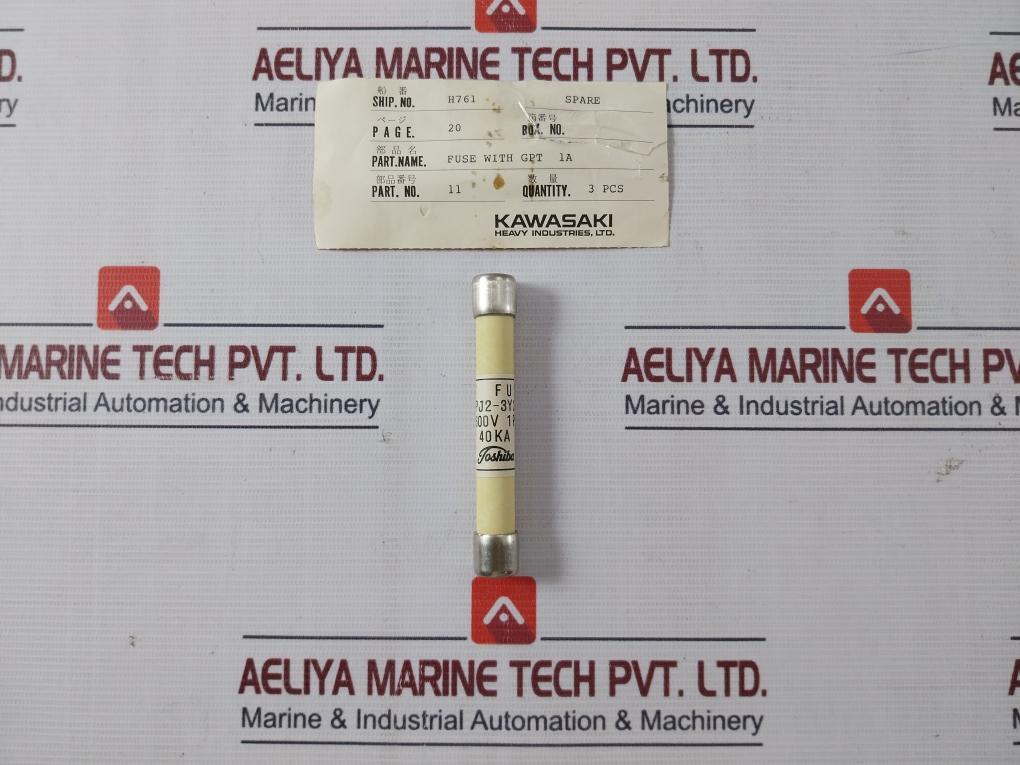 Toshiba Fpj2-3Y25 Fuse 3600V 40 Ka