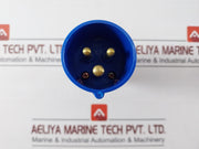 Total 013 Dust Proof Plug Ip44 16A-6H/220-250V~, Iec309-2