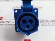 Total 113 Dust Proof Socket 16A-6H/220-250V~ Ip44 Iec309-2