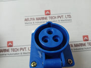 Total 113 Ip44 Dustproof Industrial Socket 16A – 6H 220–250V