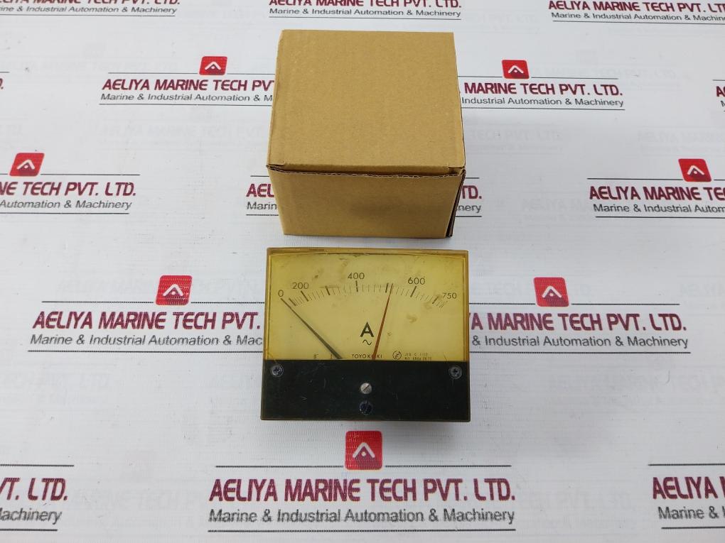 Toyo Keiki Acf-12N Ammeter 0-750A- 5A