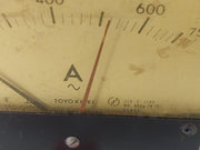 Toyo Keiki Acf-12N Ammeter 0-750A- 5A