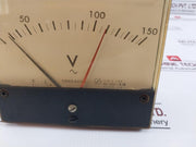 Toyo Keiki Acf-12Nb Volt Meter 0-150V Jis C 1102 Class 1.5