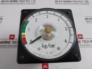 Toyo Keiki Dvf-11 Pressure Indicator C6108313 0-6 Kg/Cm2 Jis C1102 4-20Ma