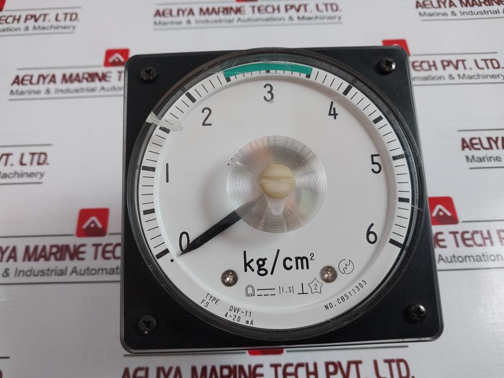 Toyo Keiki Dvf-11 Pressure Indicator 0-6 Kg/Cm2, 4-20Ma
