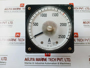 Toyo Keiki Dvf-11Vlead Wide Angle Ammeter 0 To 2500 A, Bcj01155