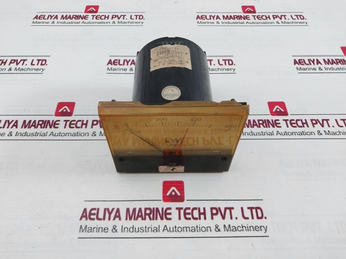 Toyo Keiki Ecf-12Nb Kilowatt Meter 60-0-600 Kw Sa-2403-3B