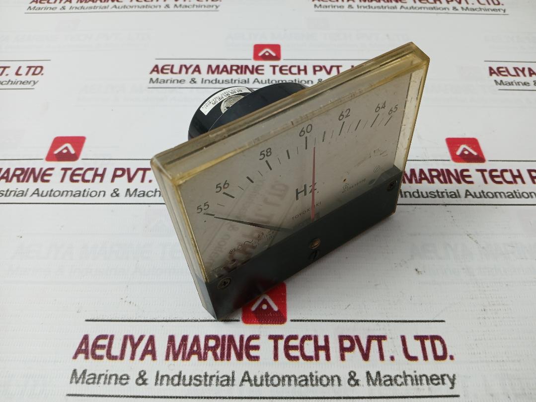 Toyo Keiki Fcf-12Nb 115V 55-65Hz Frequency Meter