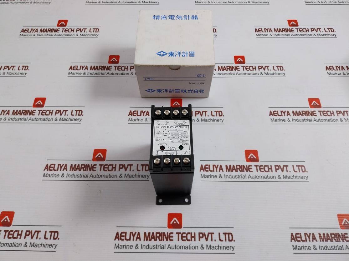 Toyo Keiki Is-1A Insulation Resistance Monitor 100~115Vac 50/60Hz