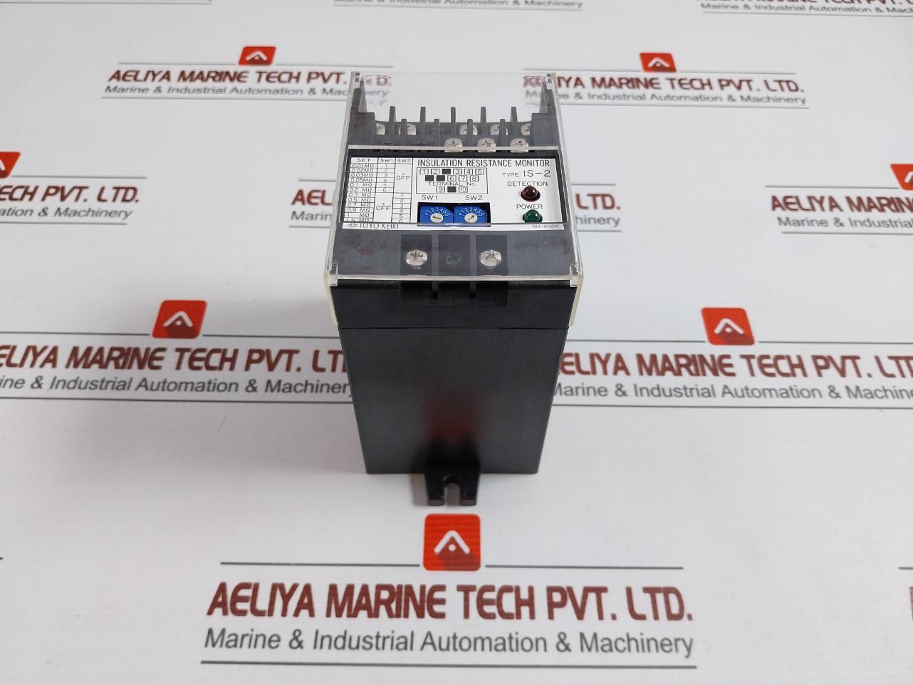 Toyo Keiki Is-2 Insulation Resistance Monitor Ac 200~230V 50/60Hz