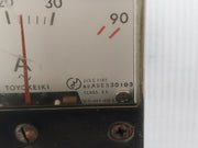 Analog Panel Ammeter Jis C 1102, 0 To 90 A Toyo Keiki