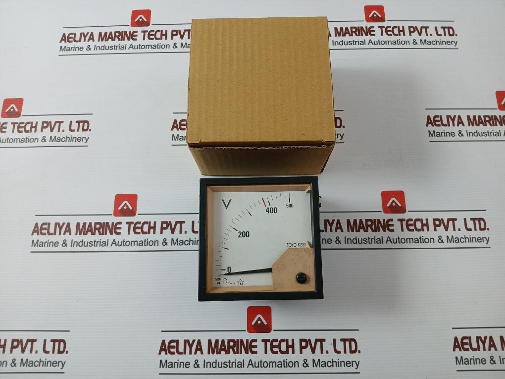 Toyo Keiki Srk-96 Voltage Meter 0-500V