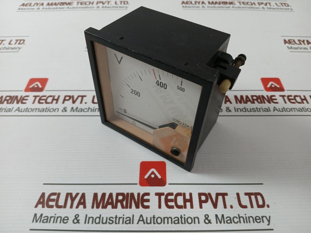 Toyo Keiki Srk-96 Voltage Meter 0-500V