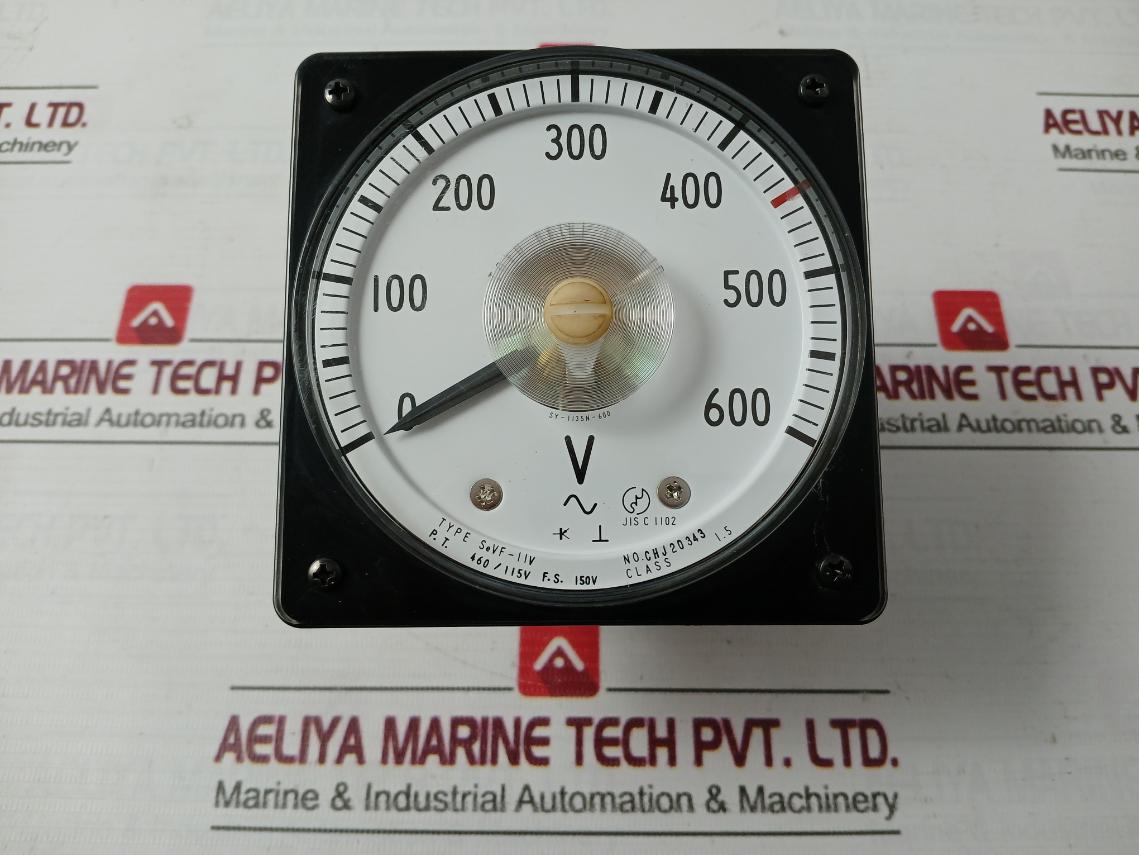 Toyo Keiki Sevf-11V Voltmeter 150V Chj20343