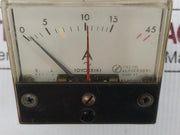 Analog Panel Ammeter 0 To 15/45 A Toyokeiki Acf-6