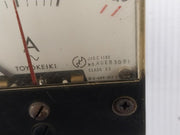Analog Panel Ammeter 0 To 15/45 A Toyokeiki Acf-6