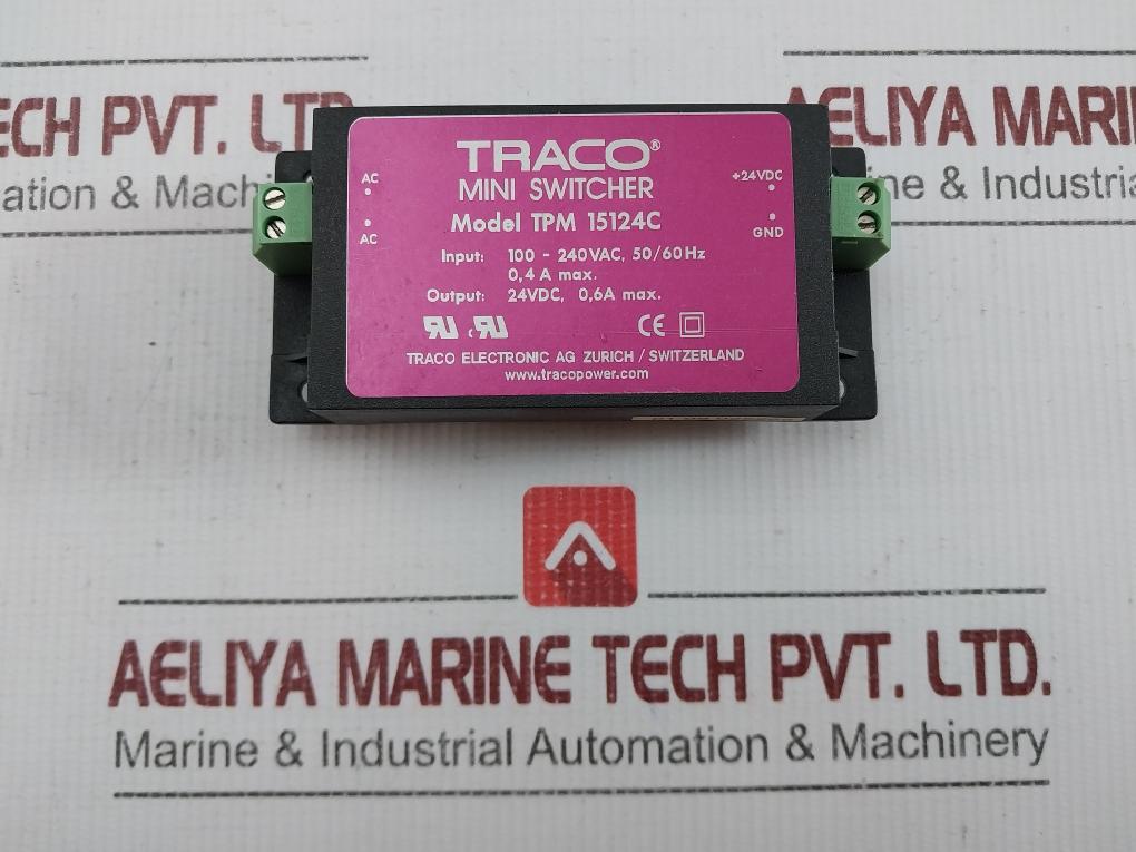 Tpm 15124c Mini Switcher By Traco In Used