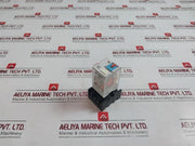 Tracon Rt11 Industrial Power Relay With Socket Base 10A-250Vac 240Vac