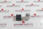 Tracon Rt11 Industrial Power Relay With Socket Base 10A-250Vac 240Vac