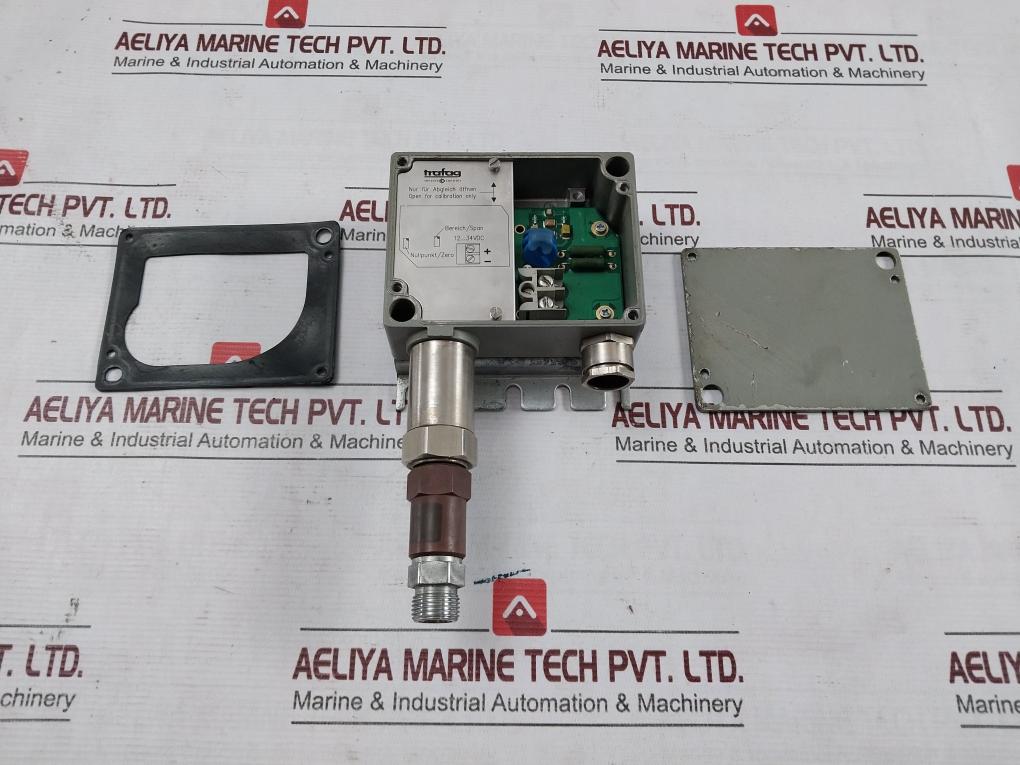 Trafag 8202.84.2210 Differential Pressure Transmitter 12-34Vdc 4-20Ma B64301B
