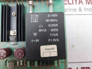 Trafo Del 404 Interface Card 2X110V 50-60Hz 0.125A