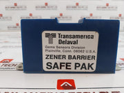 Transamerica Delaval St-54803 Zener Barrier Safe Pak 20V 180 Ohms