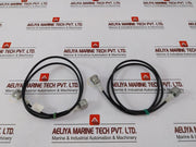 Transfer Oil 089A Hydraulic Test Coupling W/Cable 630 Bar/9100 Psi 1 Meter