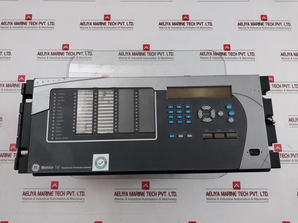 Transformer Protection System Brand Ge Multilin T60 300v T60uj3hkhf8nh6dm8lp67u67wxx