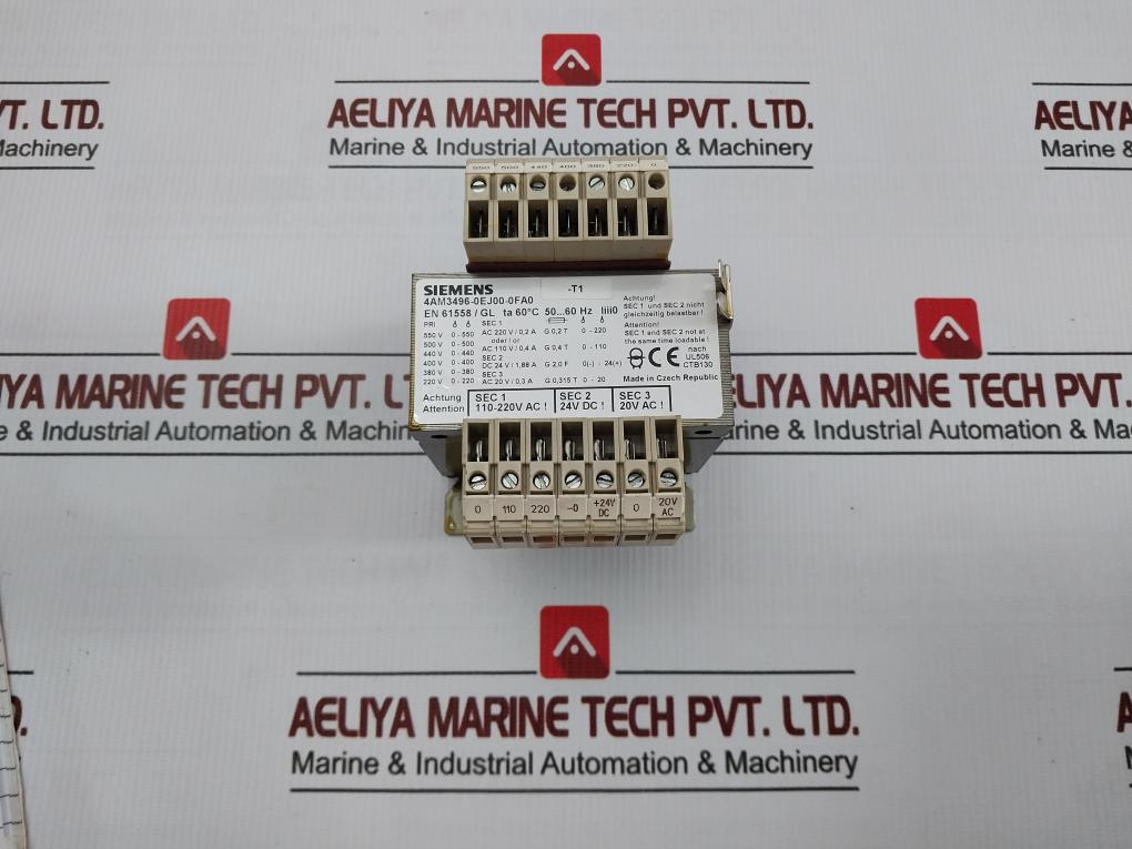 Transformer Siemens 4am3496-0ej00-0fa0