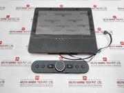 Treadmill Console Integrated Screen With Control Button & Central Speed Knob