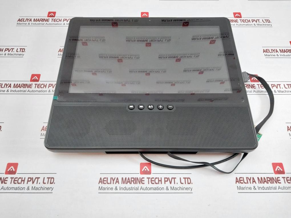 Treadmill Console Integrated Screen With Control Button & Central Speed Knob