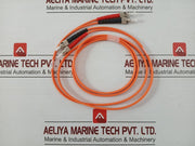 1.5-M Duplex Multimode Fiber Optic Patch Cable Trelleborg 250039